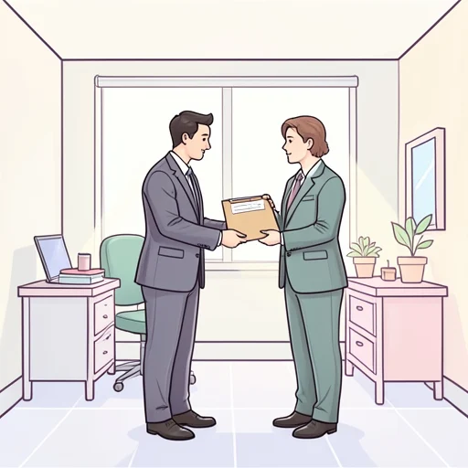 彼は会社での役割をまっとうした - Bildwörterbuch