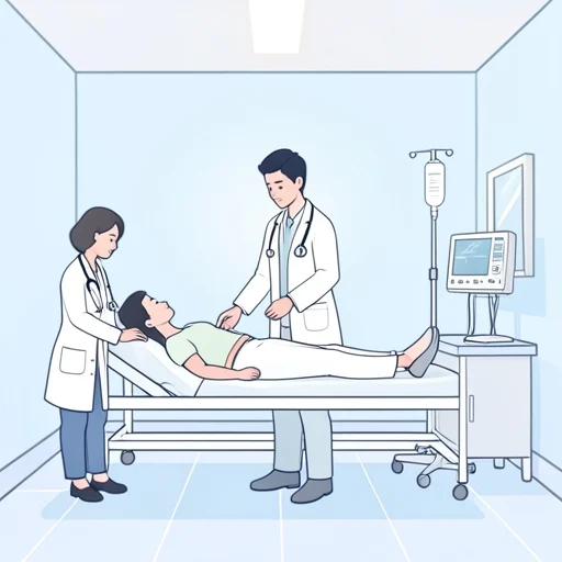 彼は経験豊富な医療従事者だ - Bildwörterbuch