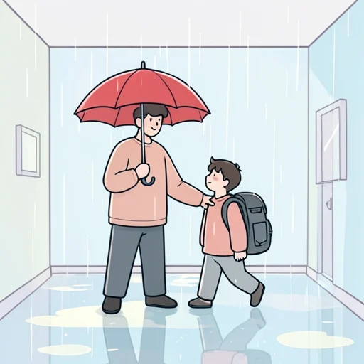 彼は困った時はいつも私の味方になってくれる - Bildwörterbuch