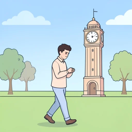 彼は少々時間をいただくと言った - Bildwörterbuch