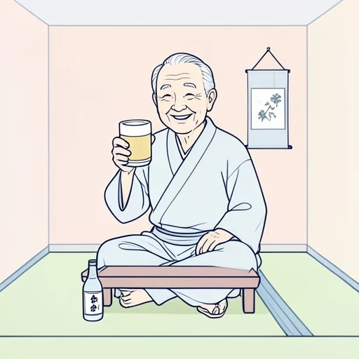 彼はすでに還暦を越した - Bildwörterbuch