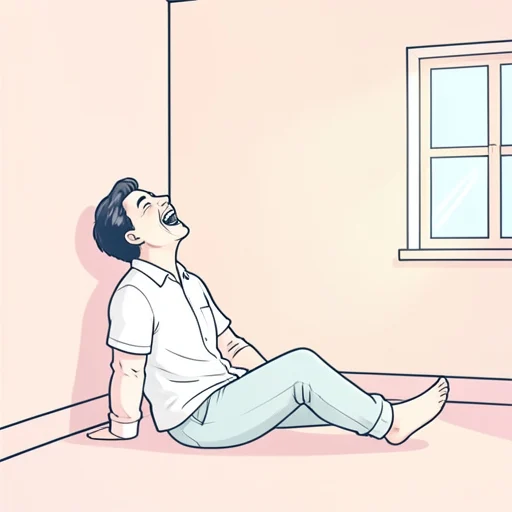 彼はただ笑ってた - Bildwörterbuch