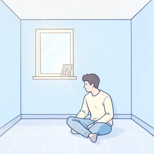 彼は大切なものを失った - Bildwörterbuch