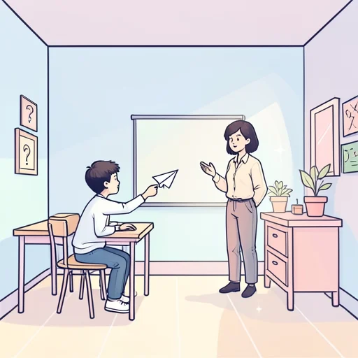 彼は次々に質問を投げかけた - Bildwörterbuch