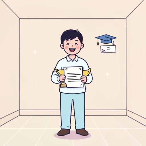 彼は遂に成功を手にした - Bildwörterbuch