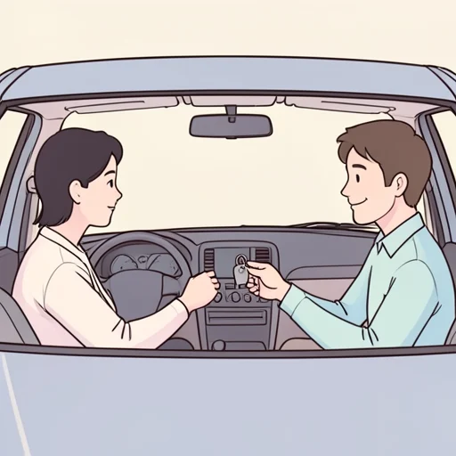 彼は運転手として雇われた - Bildwörterbuch