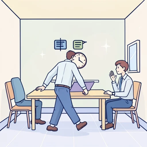 彼はわざと遅刻したのかもしれない - Bildwörterbuch
