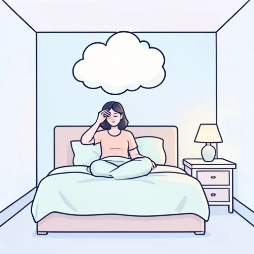 彼は夢から覚めた - Bildwörterbuch