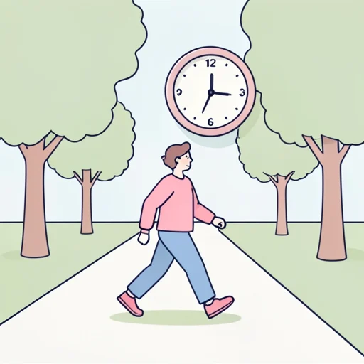 健康のために、少なくとも1日30分は歩いたほうがいい - Bildwörterbuch