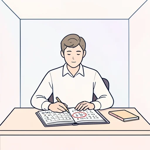 期日を決めた - Bildwörterbuch