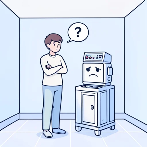 機械が動かないんだけど、どうしよ - Bildwörterbuch