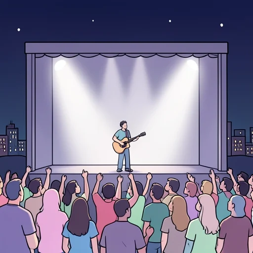 昨日のライブは本当に最高だった - Bildwörterbuch