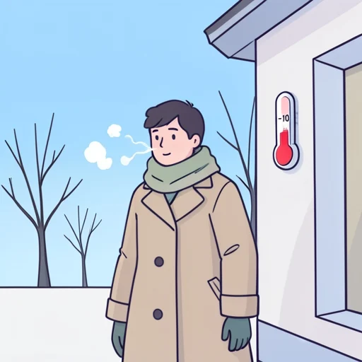 昨日はマイナス10度まで下がった - Bildwörterbuch
