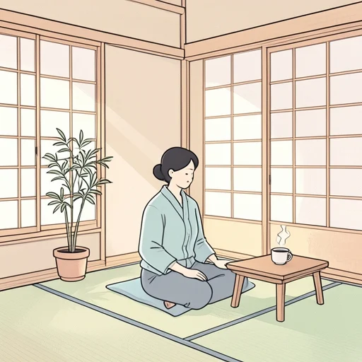 昨日は静かでした。 - Dizionario illustrato