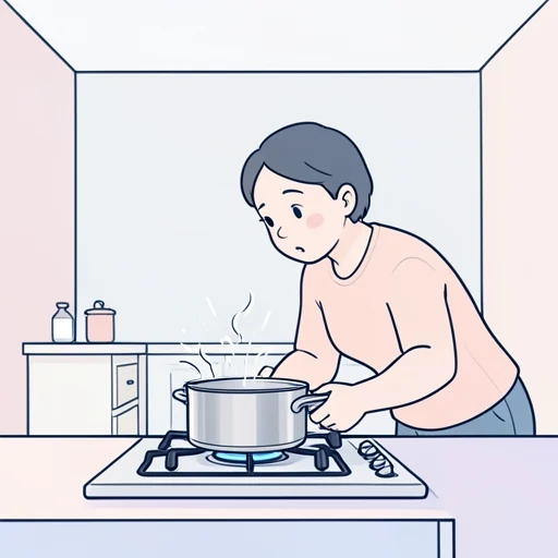 金属の音がした - Bildwörterbuch