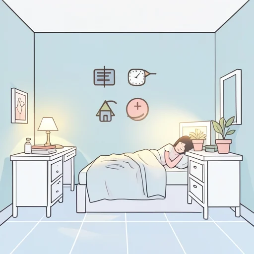 規則正しい生活を送って - Bildwörterbuch
