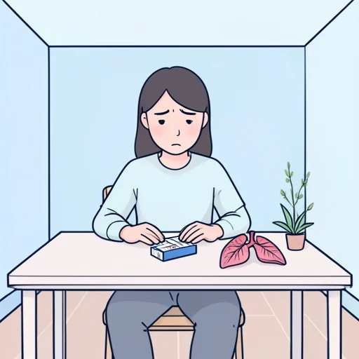 喫煙は肺に悪いからやめた方がいい - Bildwörterbuch