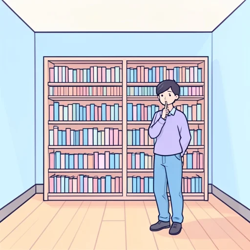 ここで話してはいけません。 - 그림 사전