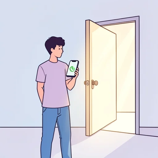 ここで待たなくてもいいです。 - イラスト辞典