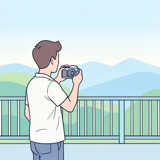 ここで写真を撮ってもいいです。 - Illustrated Dictionary