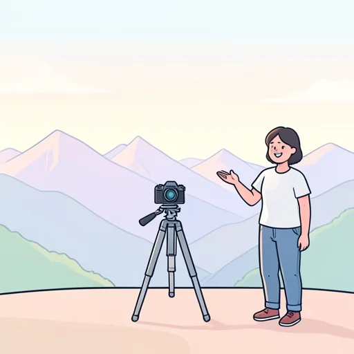 ここで写真を撮ってもいいよ - Illustrated Dictionary