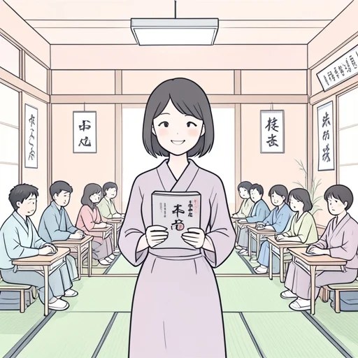 国語の先生になるのが夢だったって彼女が言ってた - Bildwörterbuch