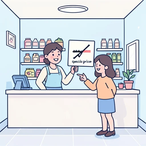 今回は特別価格で提供する - Bildwörterbuch