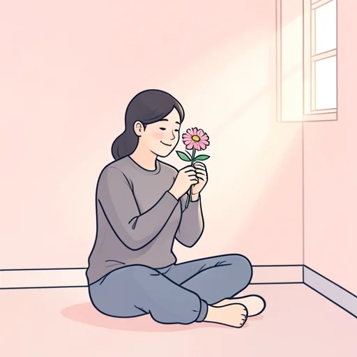 この花の匂いが好き - Bildwörterbuch
