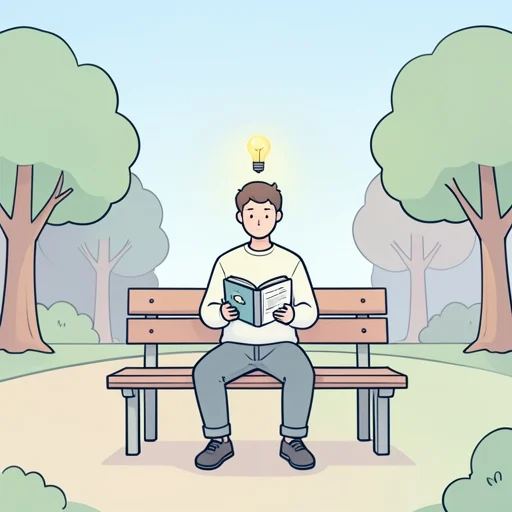この話を聞いてから、考え方が少し変わった気がする - Illustrated Dictionary