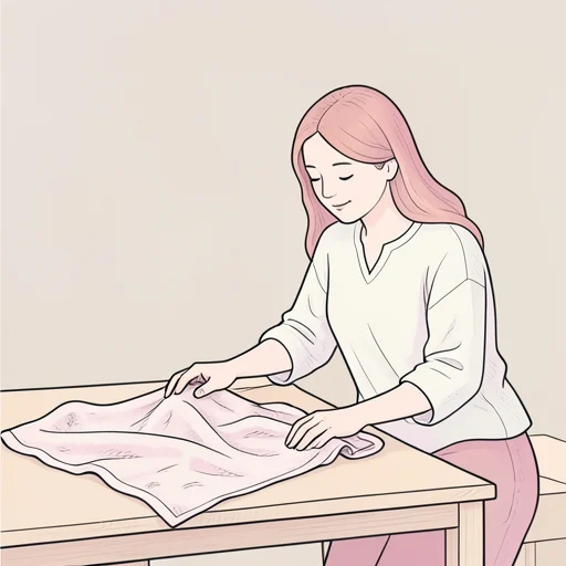 この生地は柔らかそうだ - Bildwörterbuch