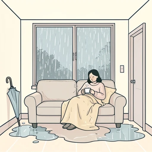 この頃よく雨が降る - Bildwörterbuch