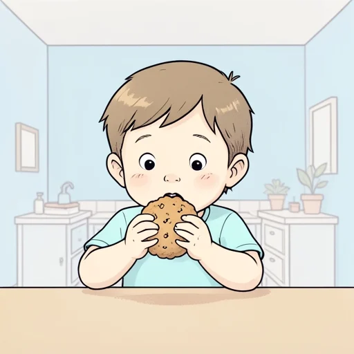 このクッキーは堅い - Bildwörterbuch