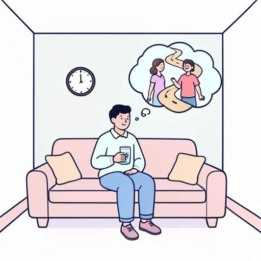 この薬は効果が出るまでに時間がかかるんだって - Bildwörterbuch