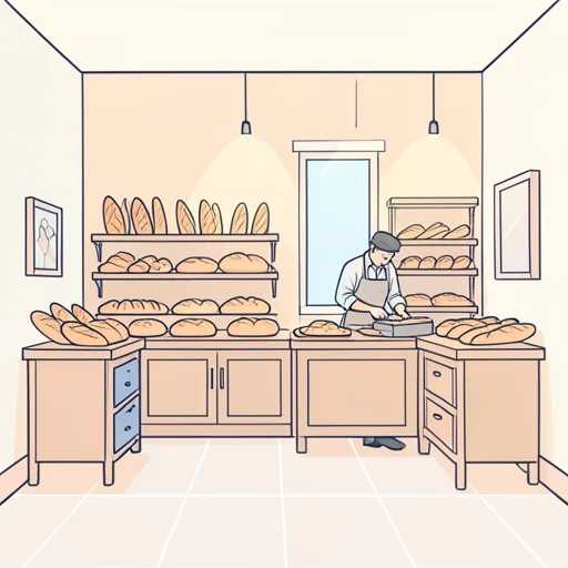 この店には何種類ものパンがあります - Bildwörterbuch