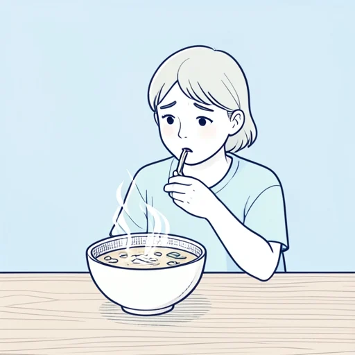 この味噌汁、ちょっと味が濃い - Bildwörterbuch