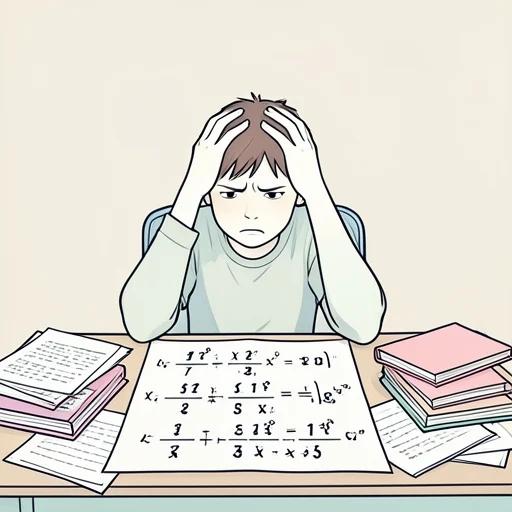 この問題は難しすぎる - 그림 사전