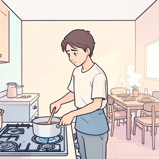 このレシピ、手間かかるけど味は最高 - Bildwörterbuch