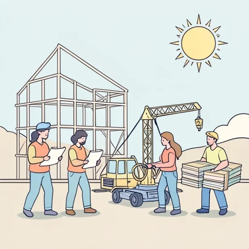 この作業は三人で三日かかる - Bildwörterbuch