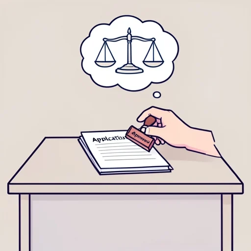 この申請、私の判断で通していい？ - Bildwörterbuch