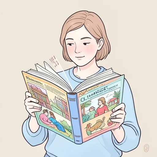 この小説は描写の能が高い - Bildwörterbuch