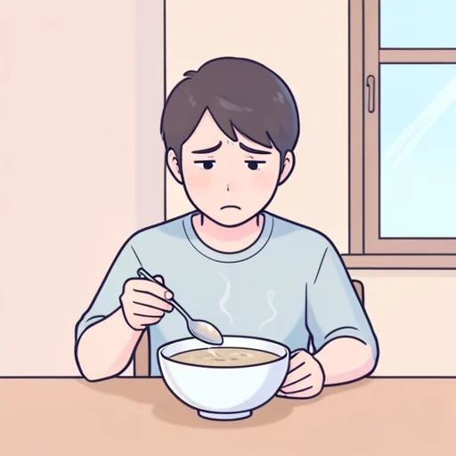 このスープの味が薄い - Bildwörterbuch