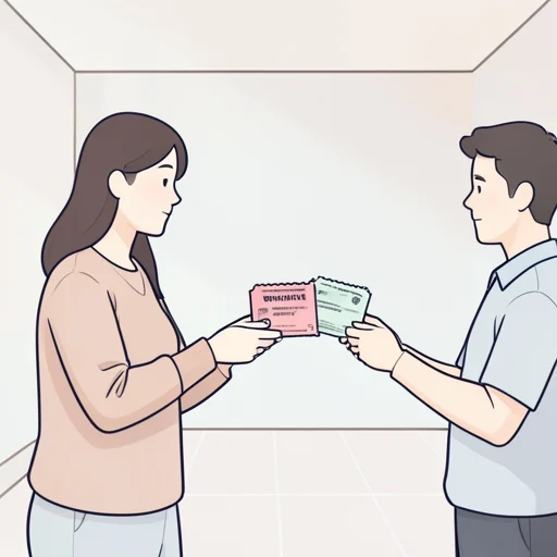コンサートの券を2枚もらった - Bildwörterbuch
