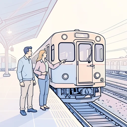 これ乗ってく？同じ方向だよね - Bildwörterbuch