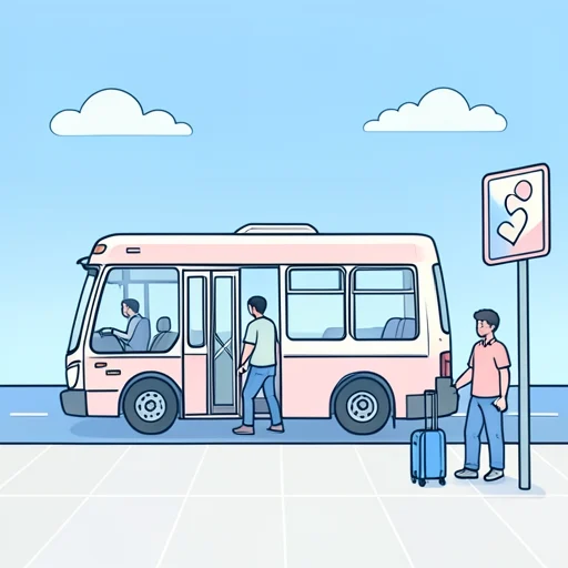 公共交通の乗り物で - Bildwörterbuch