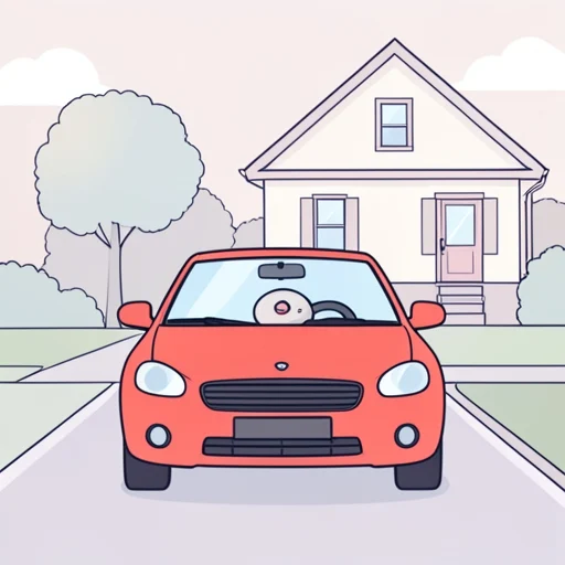 車には安全装置が備わってる - Bildwörterbuch