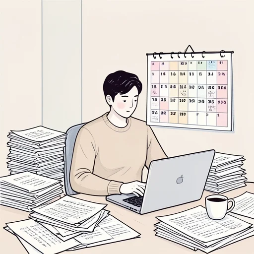 今日は忙しいらしいです。 - Illustrated Dictionary