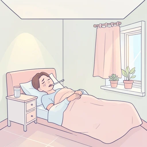 今日は気分が優れない - Bildwörterbuch