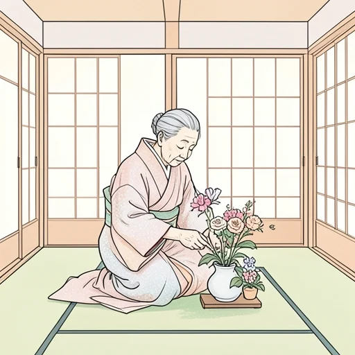 京都は古い伝統が息づいている - Bildwörterbuch
