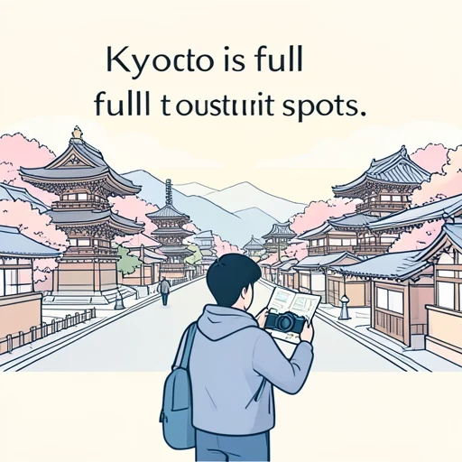 京都は観光名所だらけだ - Bildwörterbuch