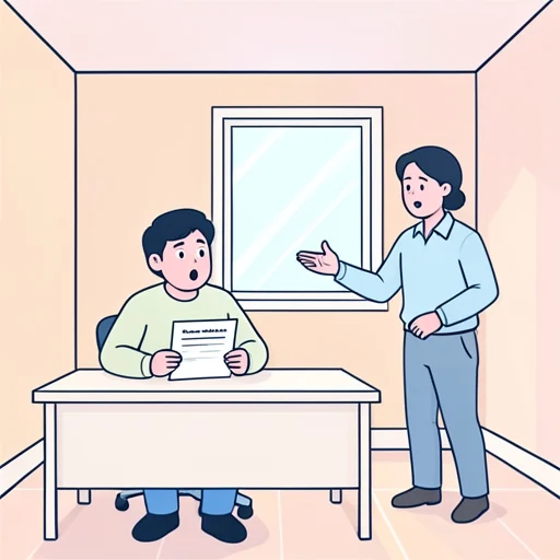 急に言われても慌てないでください - Bildwörterbuch